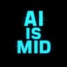 AI is Mid logo