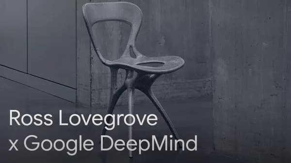 Google DeepMind and Ross Lovegrove Collaborate on AI-Powered Design